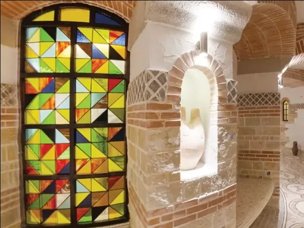 Stained glass s[a